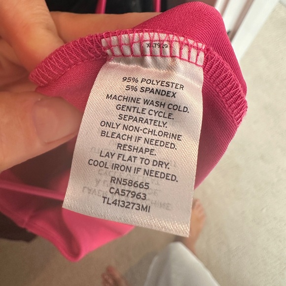 Leith pink spaghetti strap bodycon mini dress summer party luxury formal event S - Picture 15 of 15